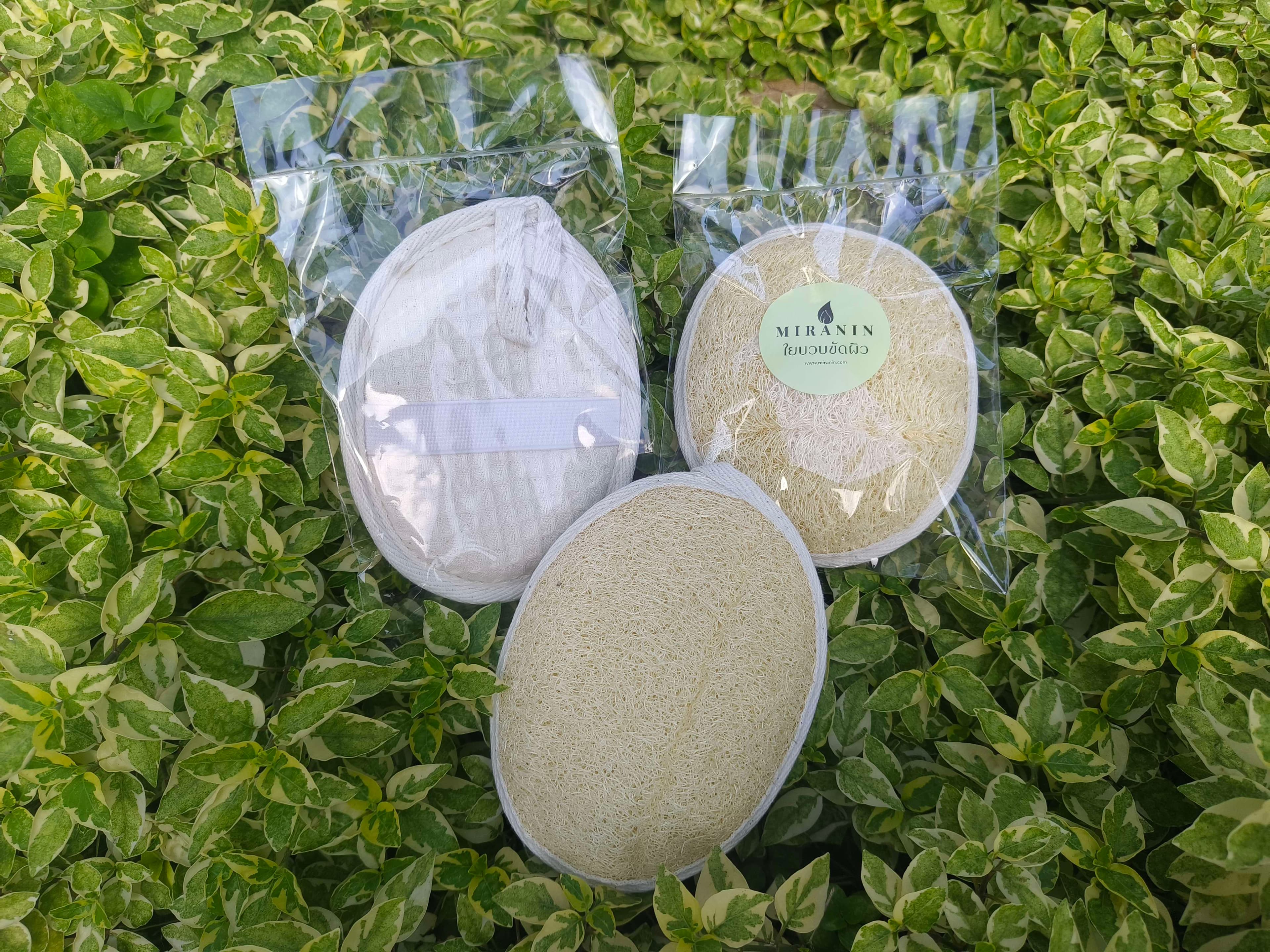 สินค้ามิรานิน ใยบวบขัดผิวธรรมชาติ